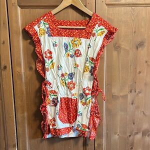 Vintage BECO originals Floral Apron